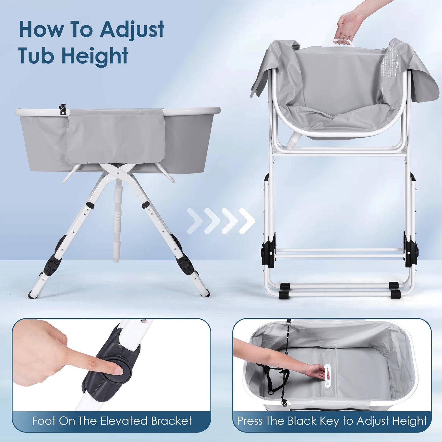 Portable Pet Bathtub Foldable - We Have the Goodies