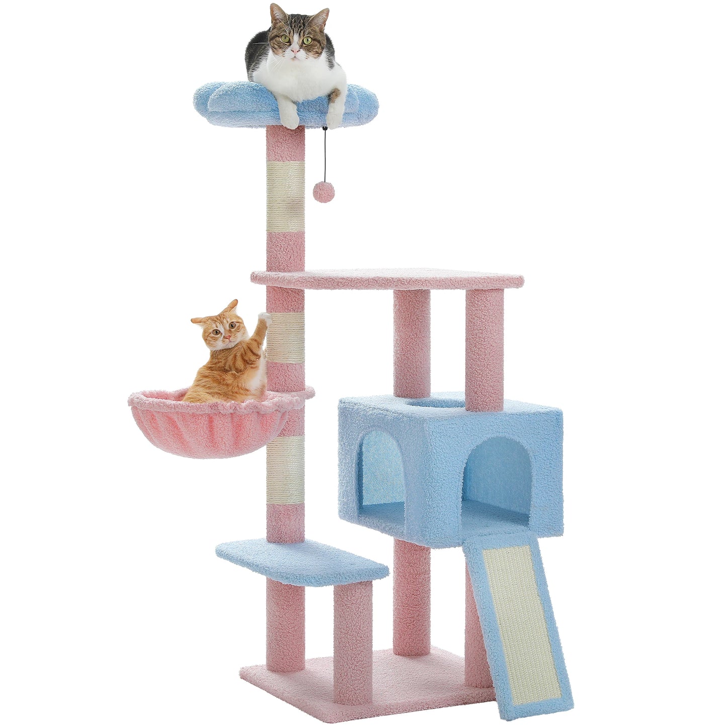 Flower Cat Tree with scratcher - We Have the Goodies