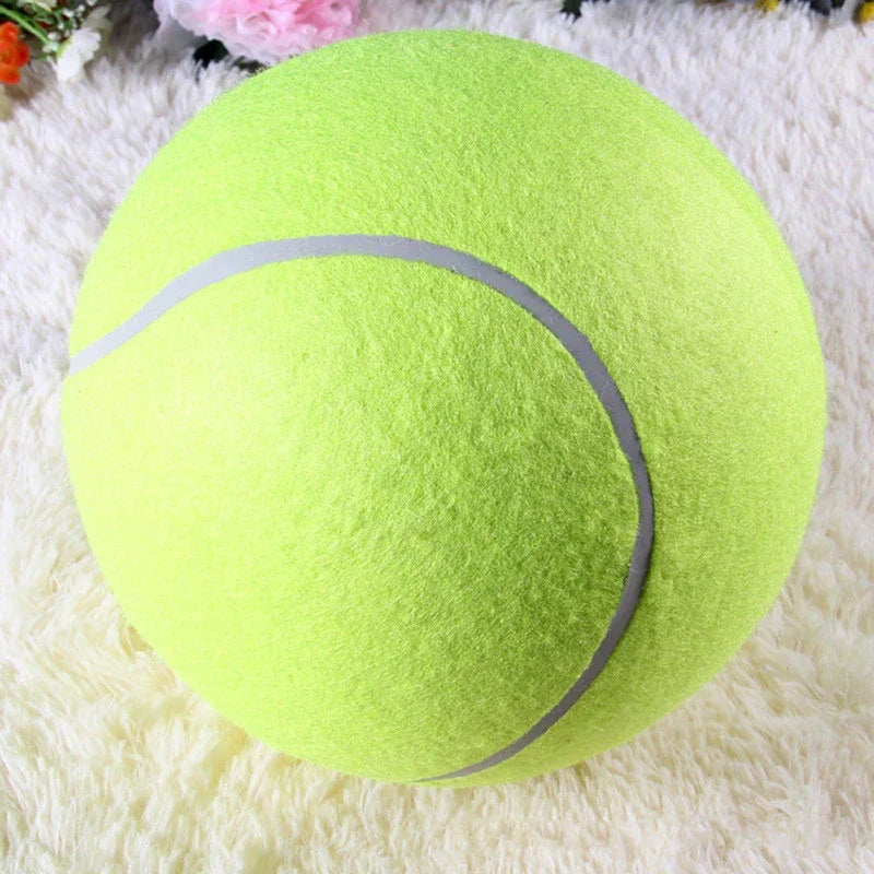 Giant Tennis Ball Dog Toy - We Have the Goodies