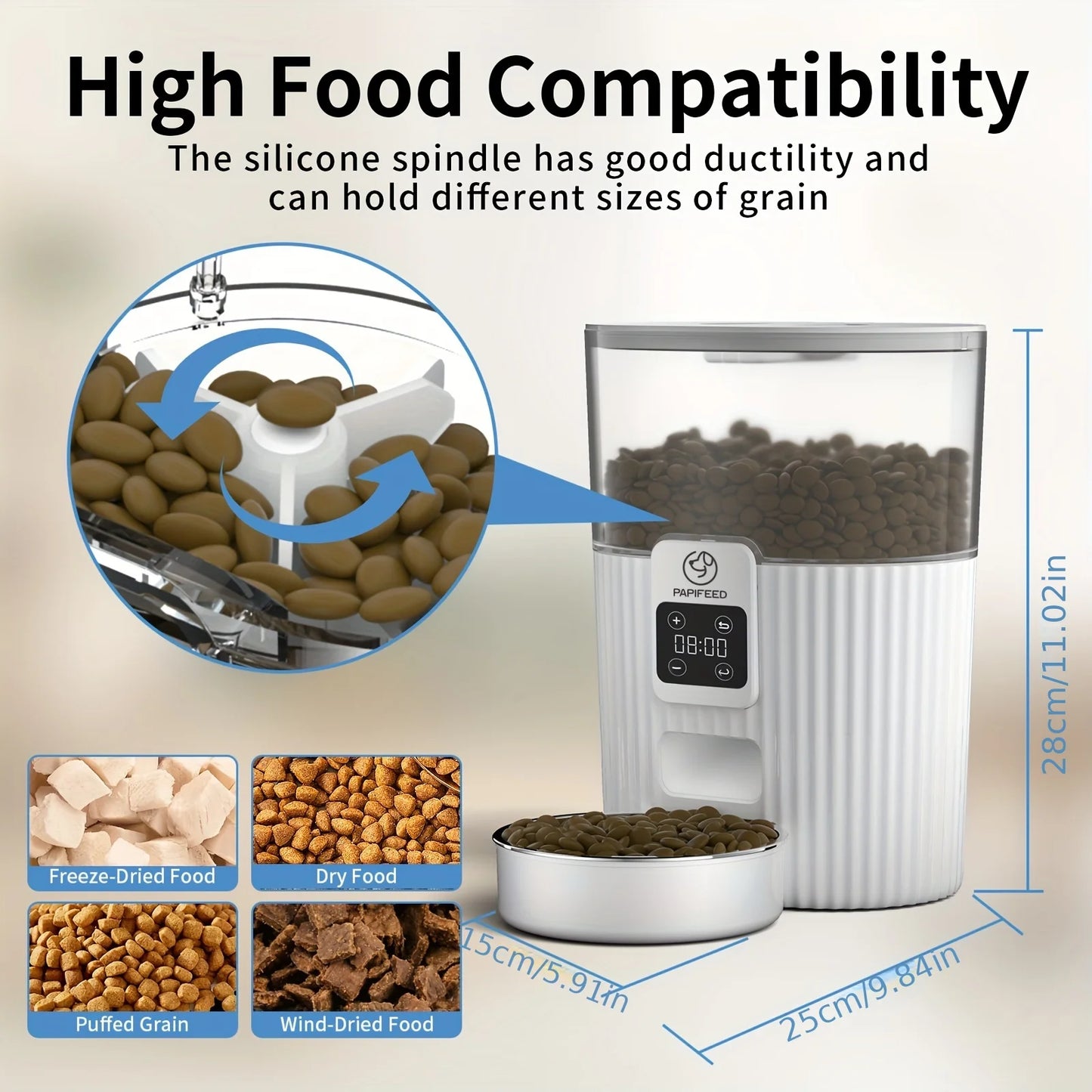 Automatic Pet food dispenser - We Have the Goodies