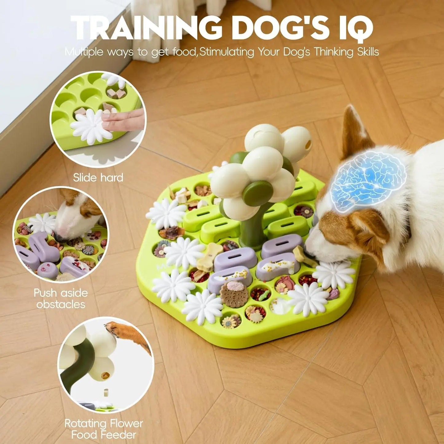 Level 4 Dog Puzzle Toy - We Have the Goodies