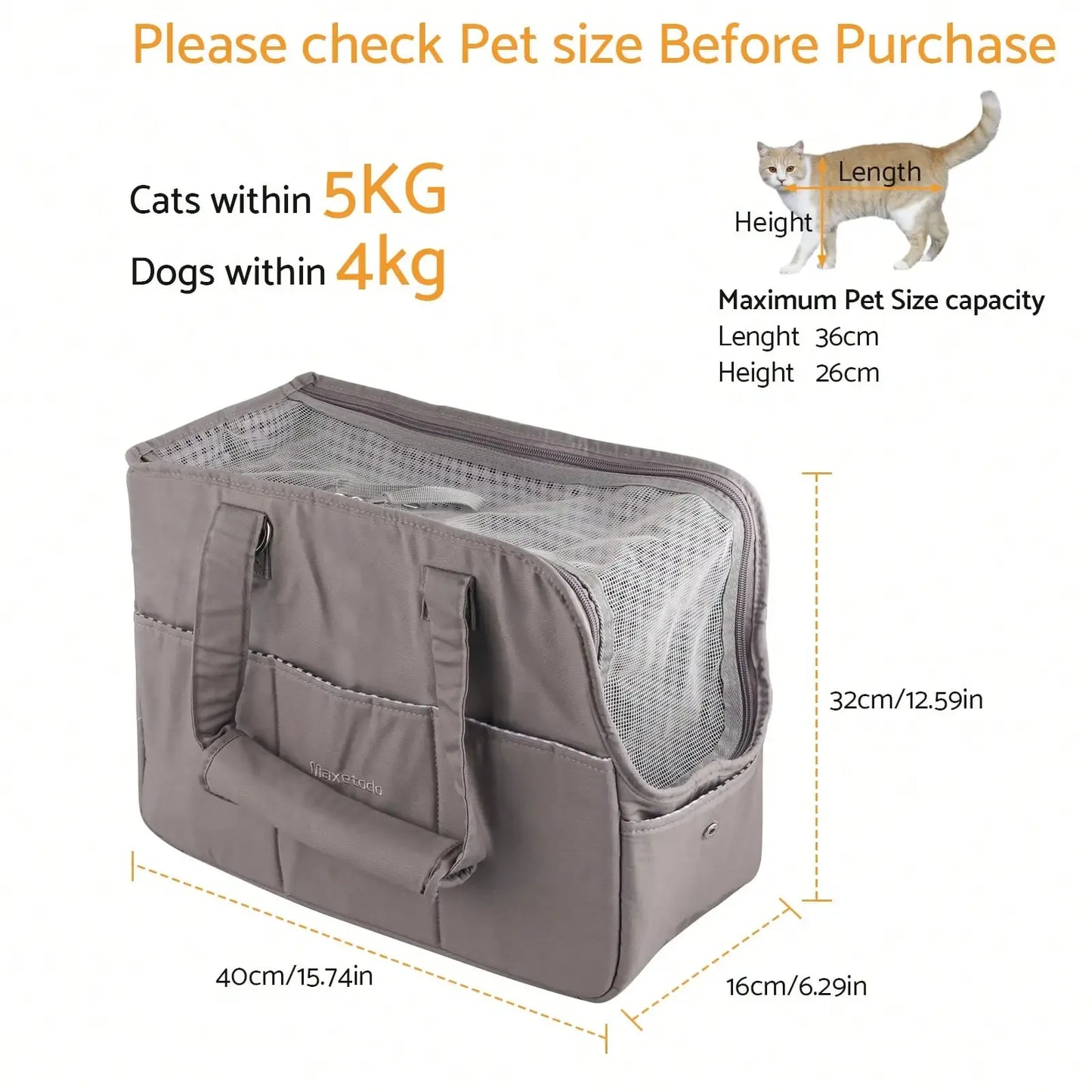 Pet Carrying Handbag - We Have the Goodies