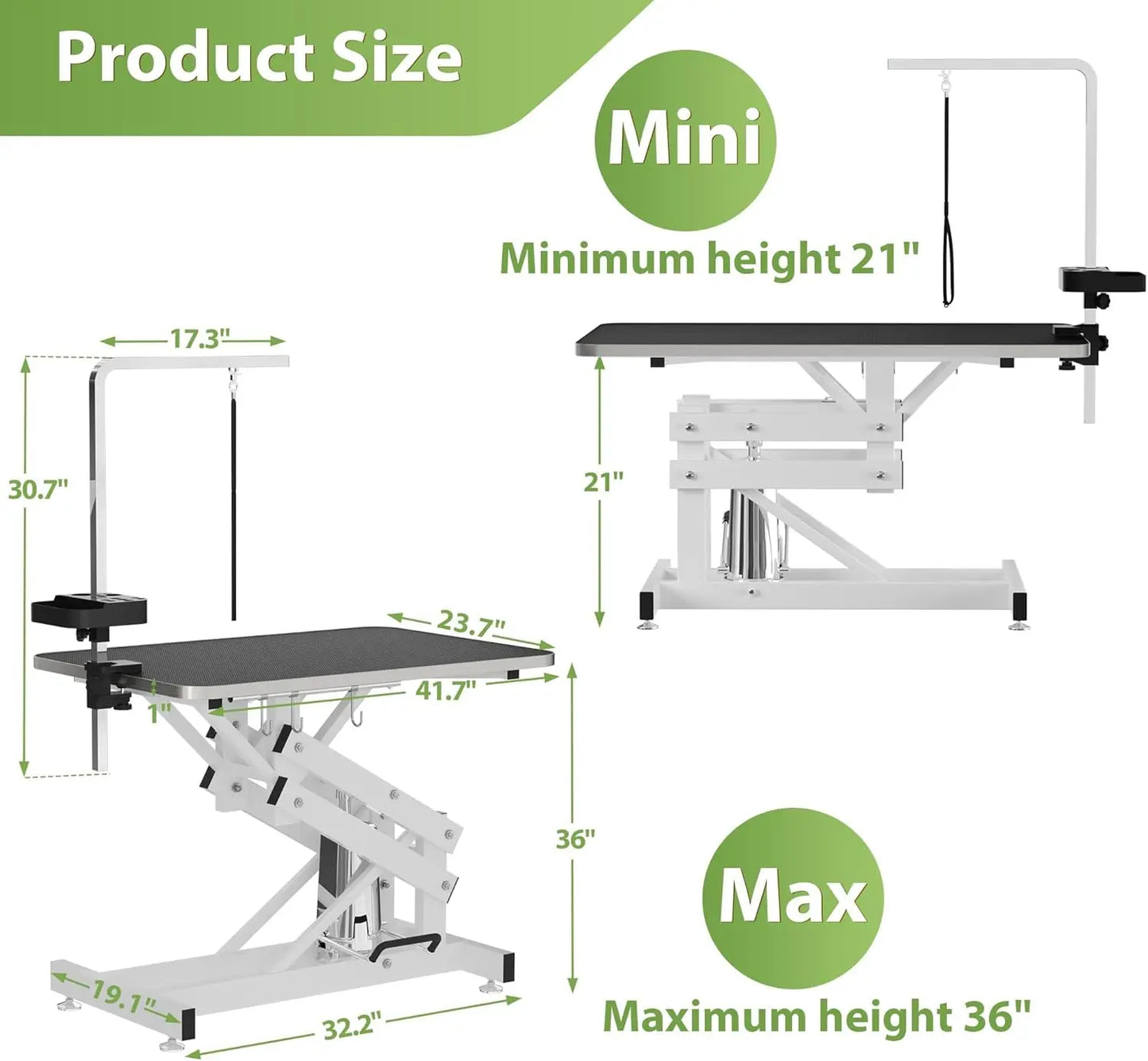 Hydraulic Pet Grooming Table 330LBS - We Have the Goodies