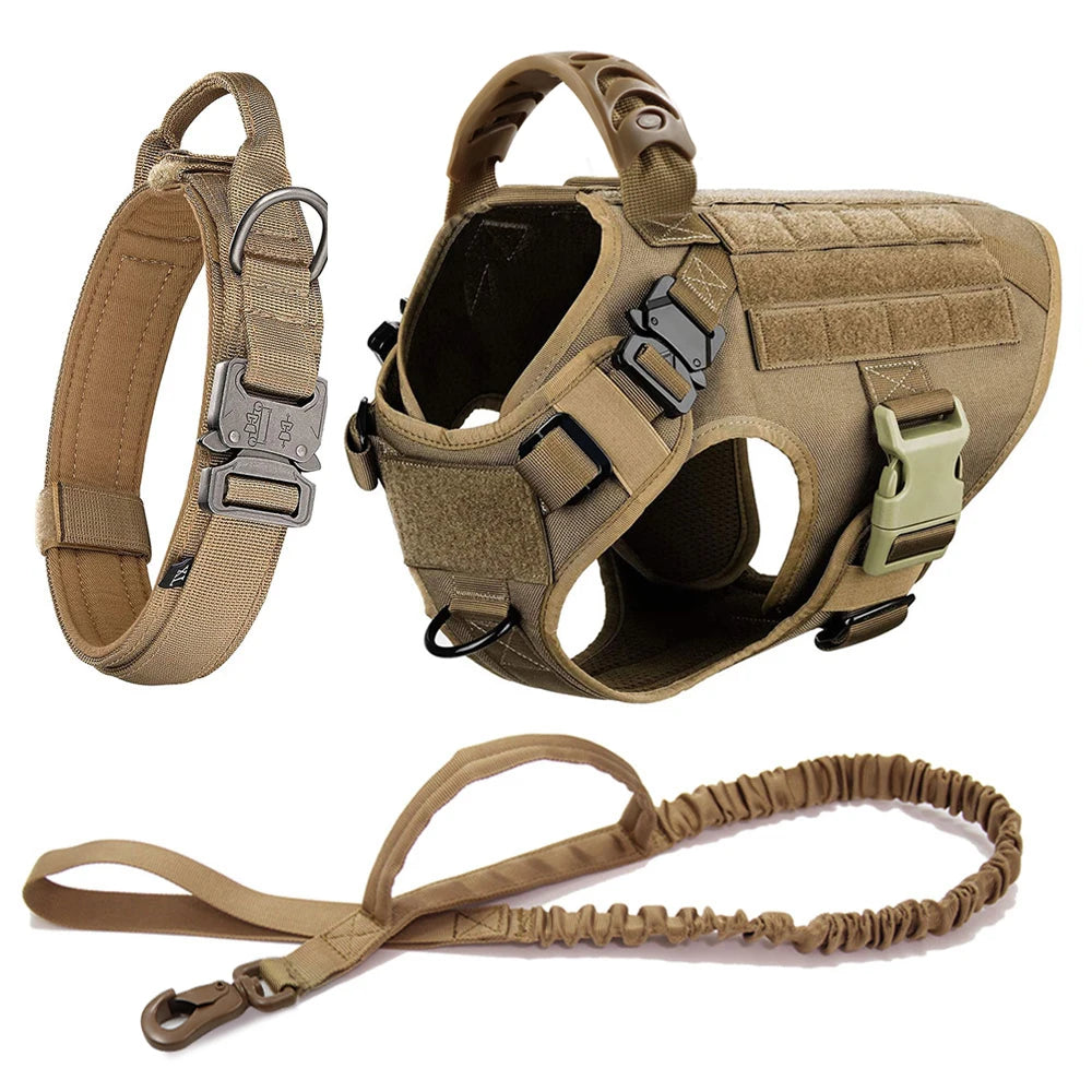 Dog Harness Collar Leash Set - We Have the Goodies