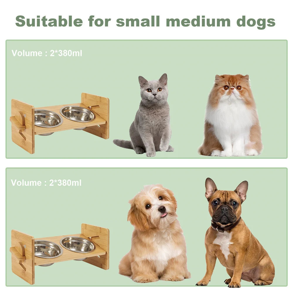 Elevated pet Bowls