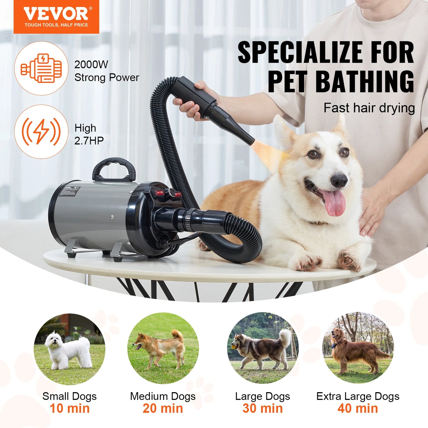 Pet Blow Dryer - We Have the Goodies