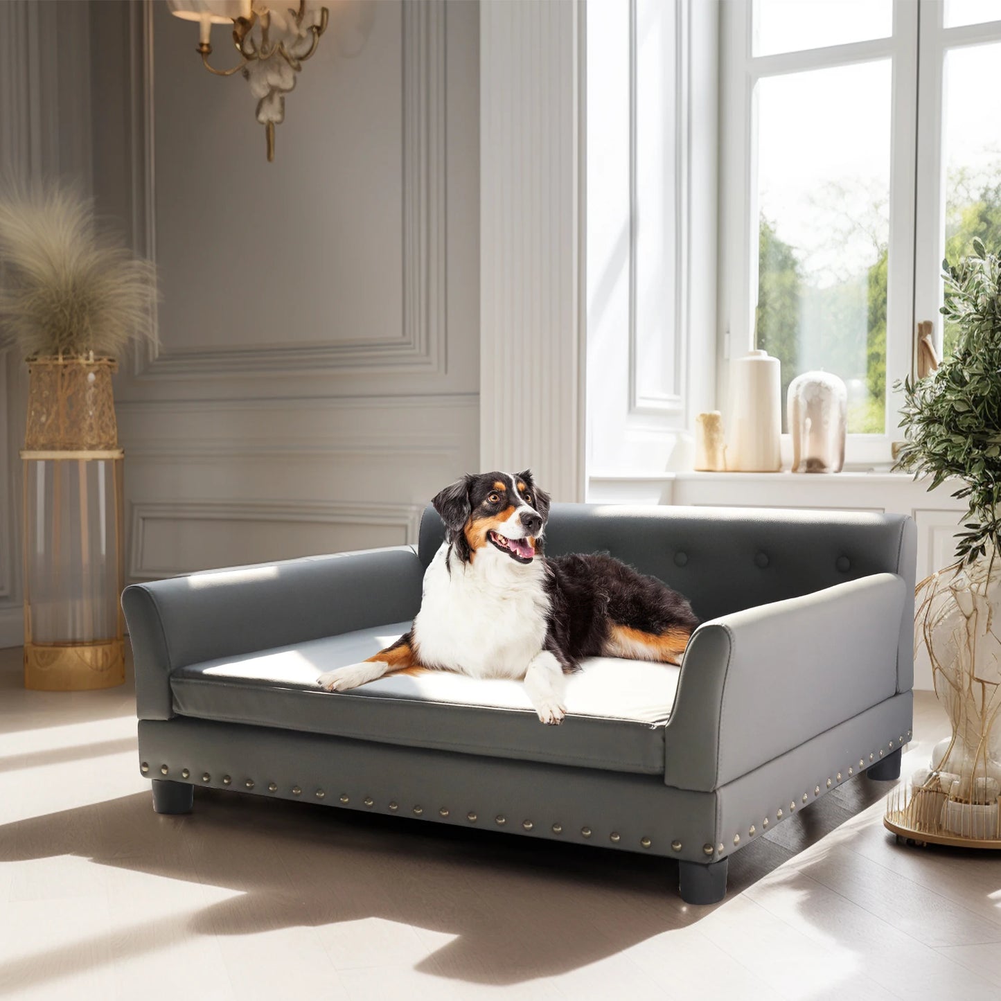 Dog Sofa with Removable Cushion - We Have the Goodies