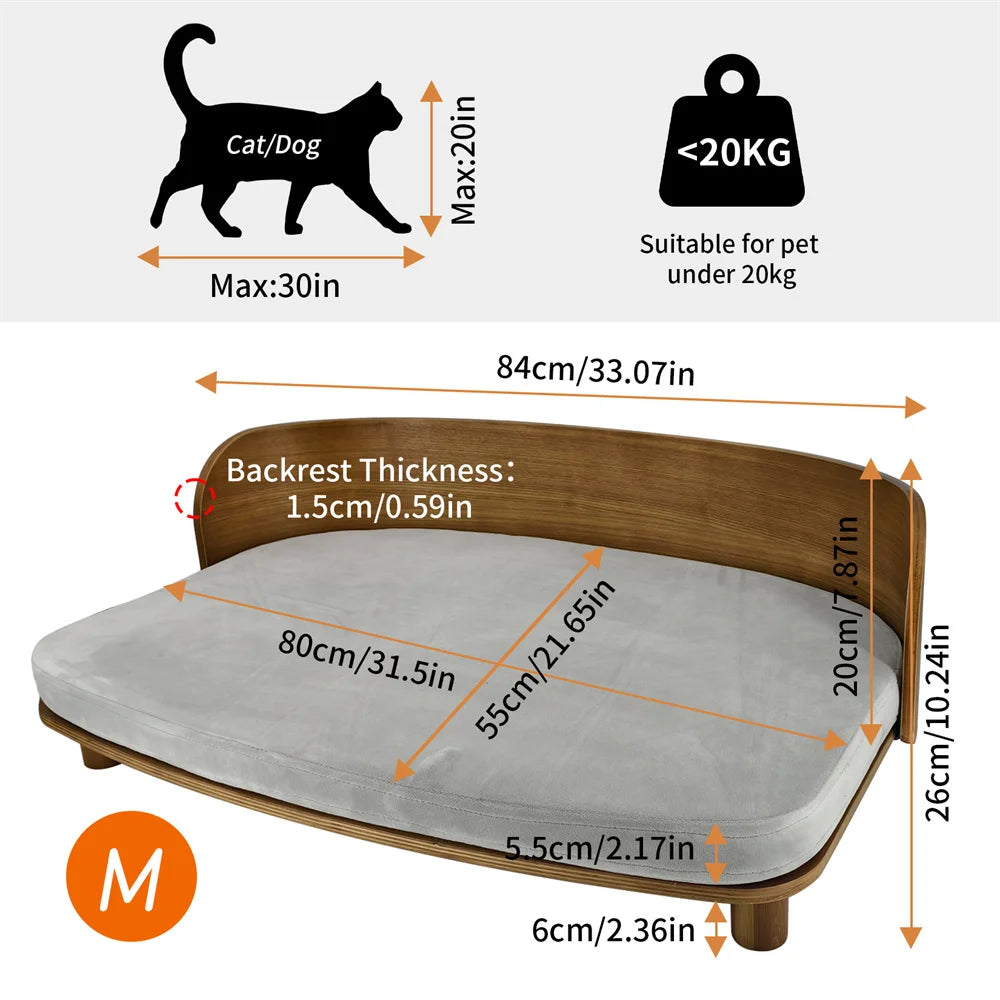 Elevated Pet Bed Sofa - We Have the Goodies