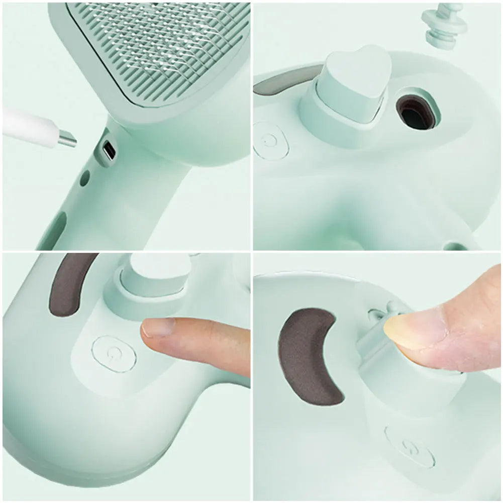 3 in 1 Cat Steam Brush