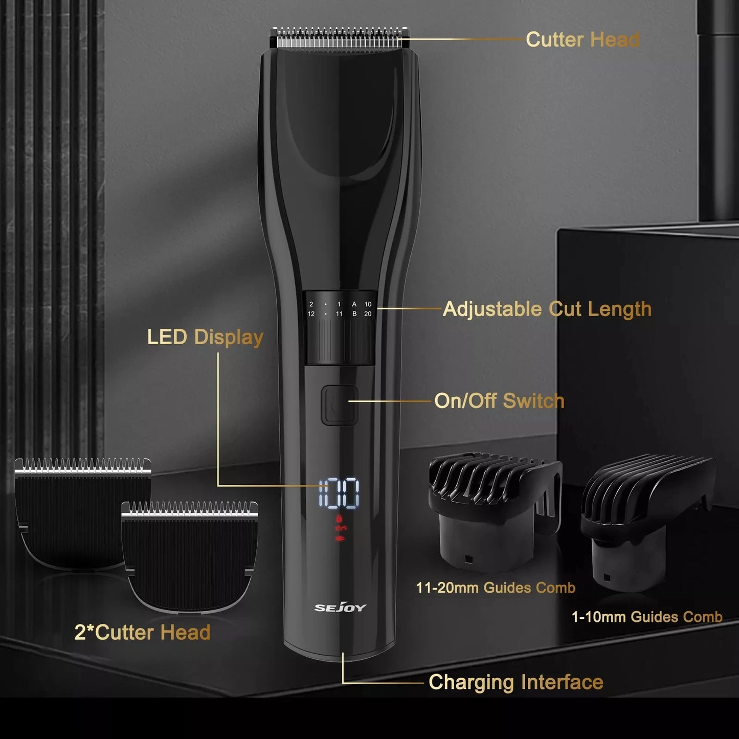 Pet Hair Clippers For Dogs and Cats