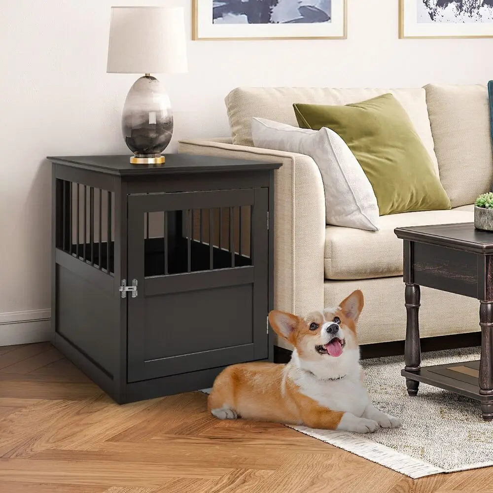 Wooden Dog Kennel - We Have the Goodies