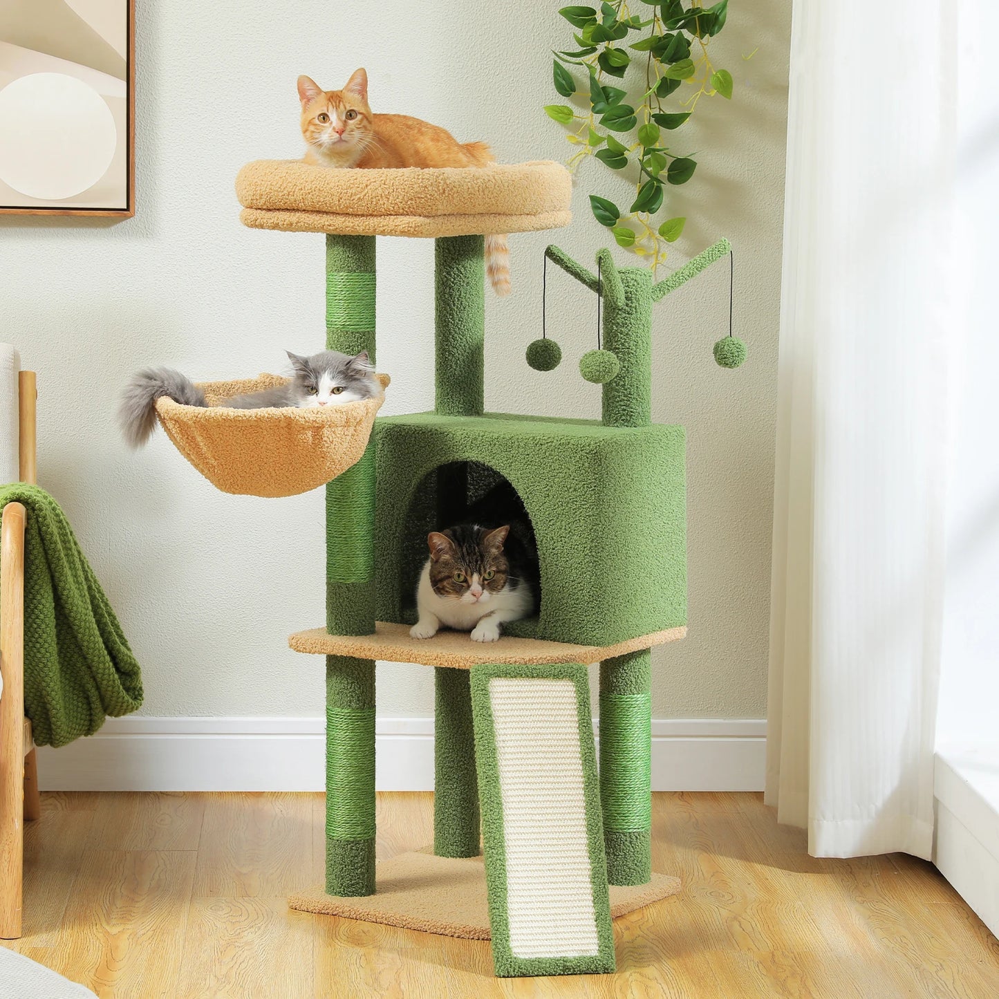 Cactus Cat Tree Multi-Level
