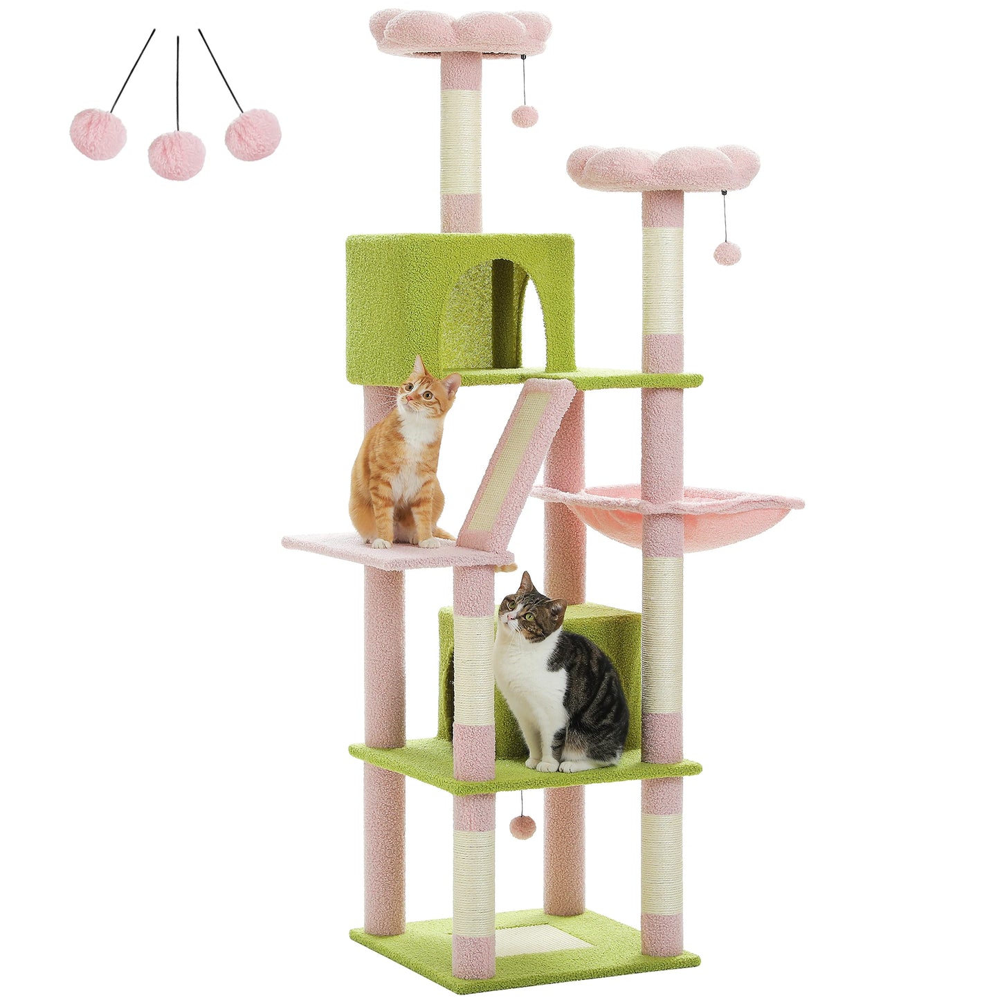 Tall Cat Tree Large Multi-Level
