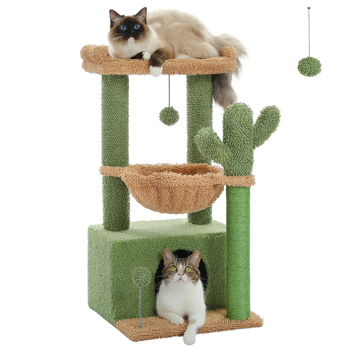 Cat Tree with Deep Hammock