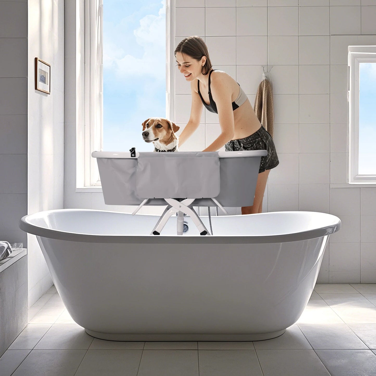 Portable Pet Bathtub Foldable - We Have the Goodies