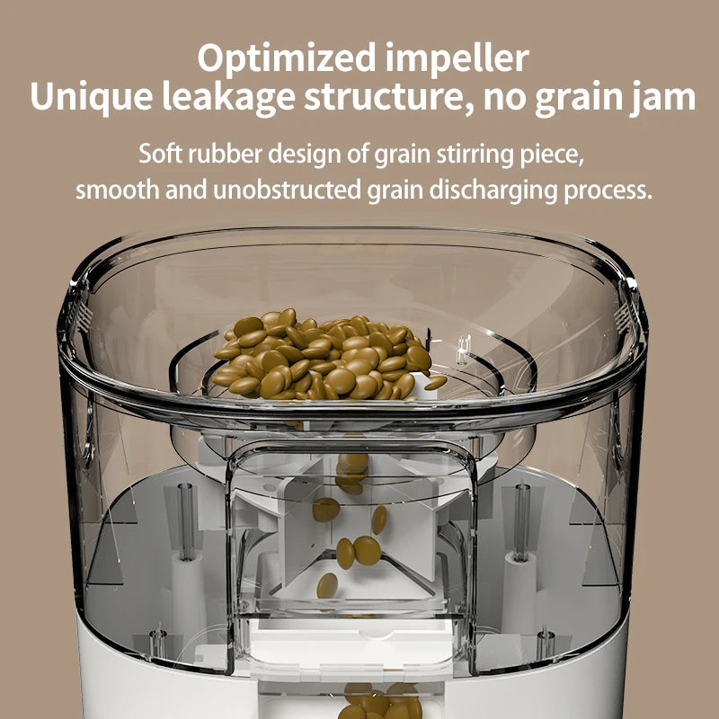 Pet double bowl automatic food dispenser - We Have the Goodies