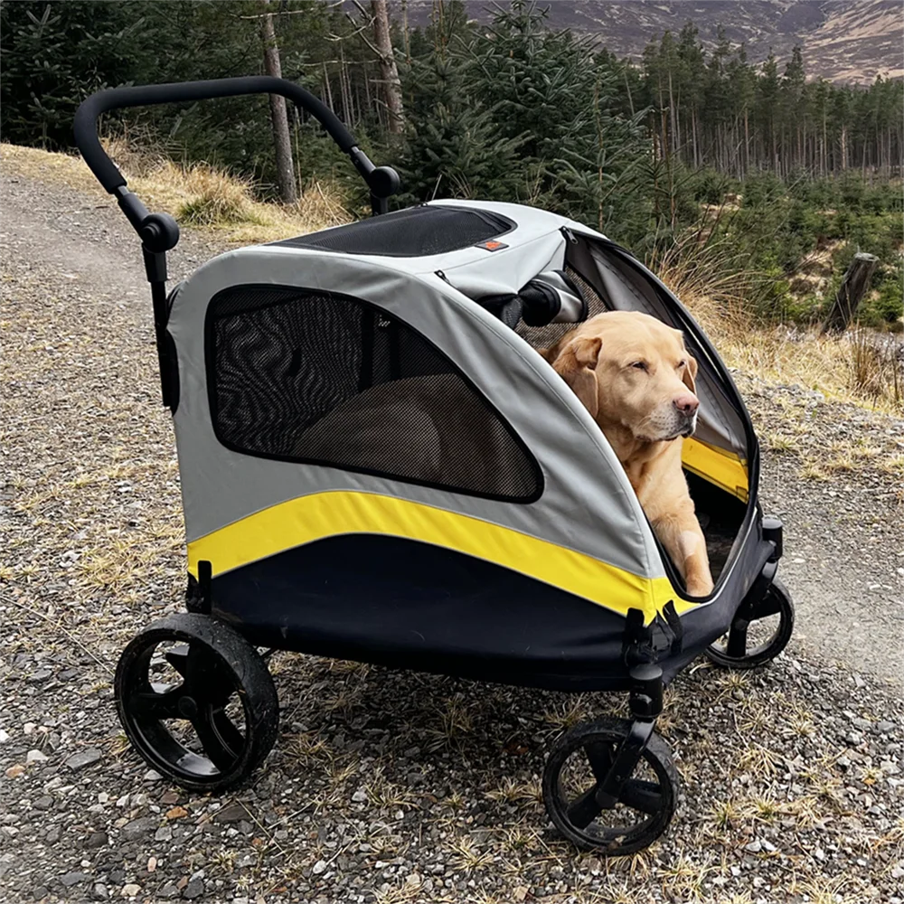Dog Stroller 4 Wheels Foldable - We Have the Goodies