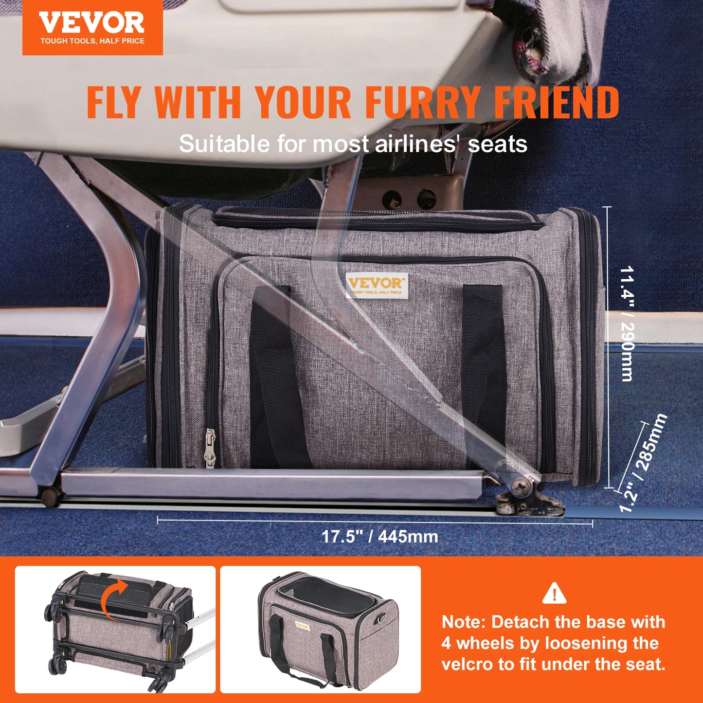 VEVOR Pet Cat Carrier - We Have the Goodies