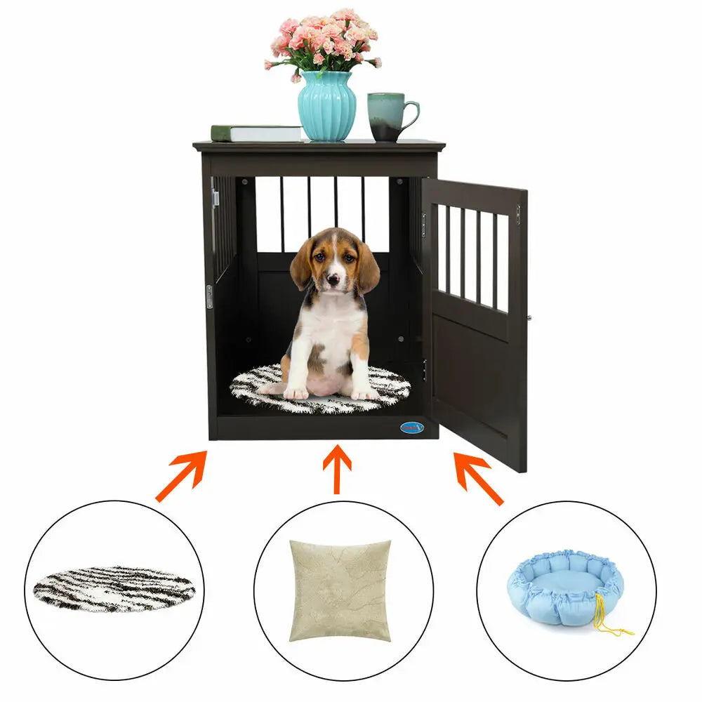 Wooden Dog Kennel - We Have the Goodies