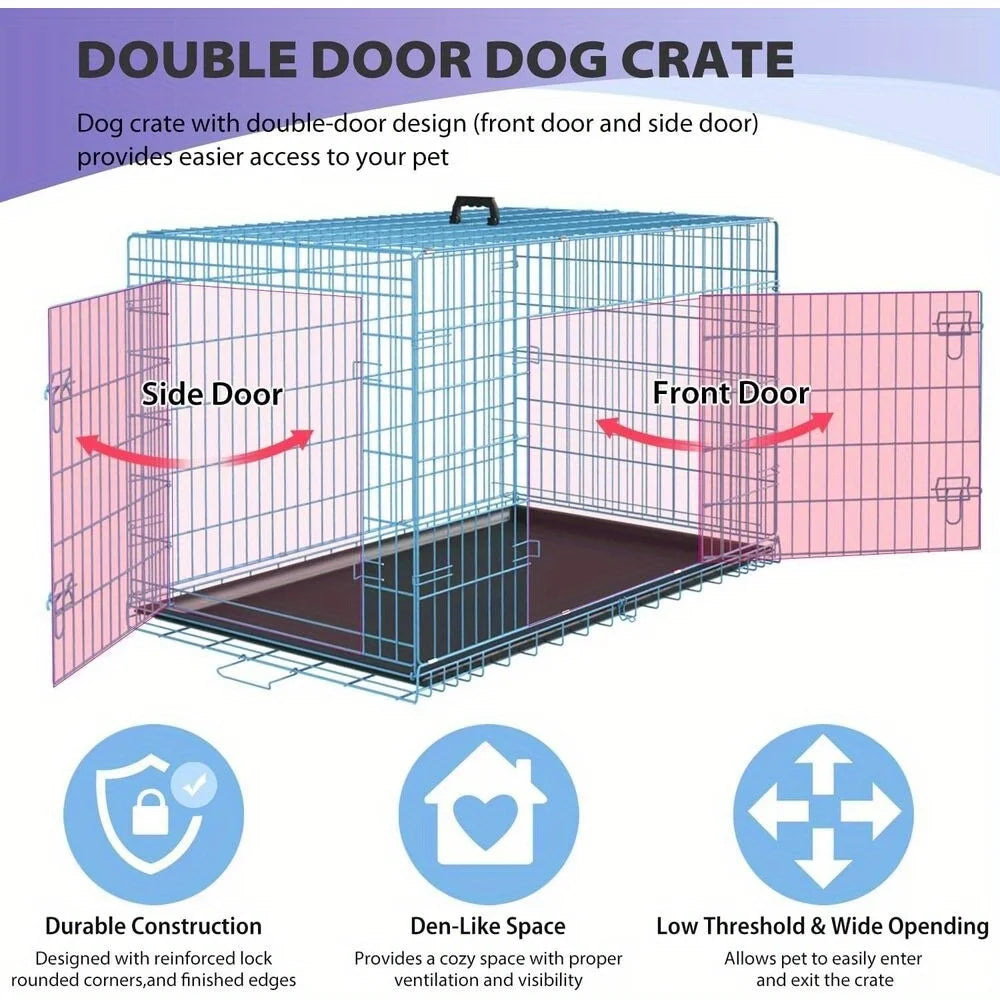 large folding dog crate - We Have the Goodies