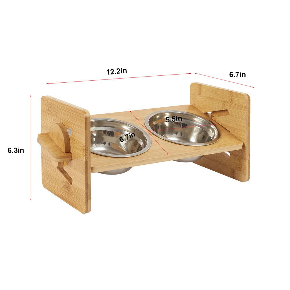 Elevated pet Bowls