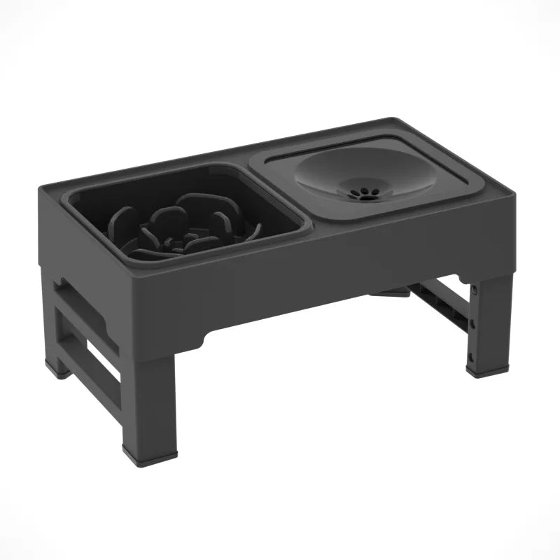 Elevated Dog Food Slow Feeder