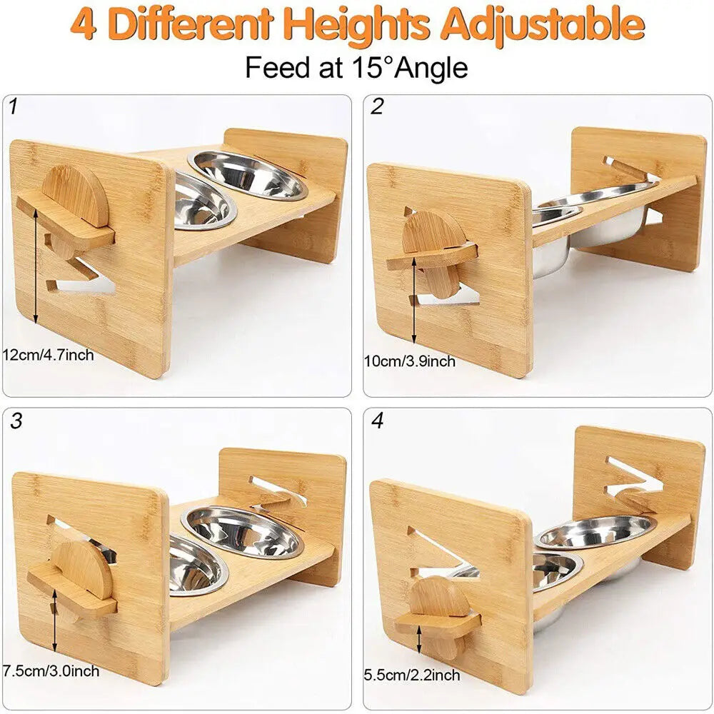Elevated pet Bowls