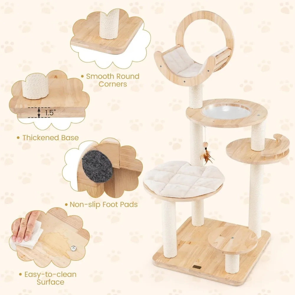 Cat Tower with Scratching Posts - We Have the Goodies