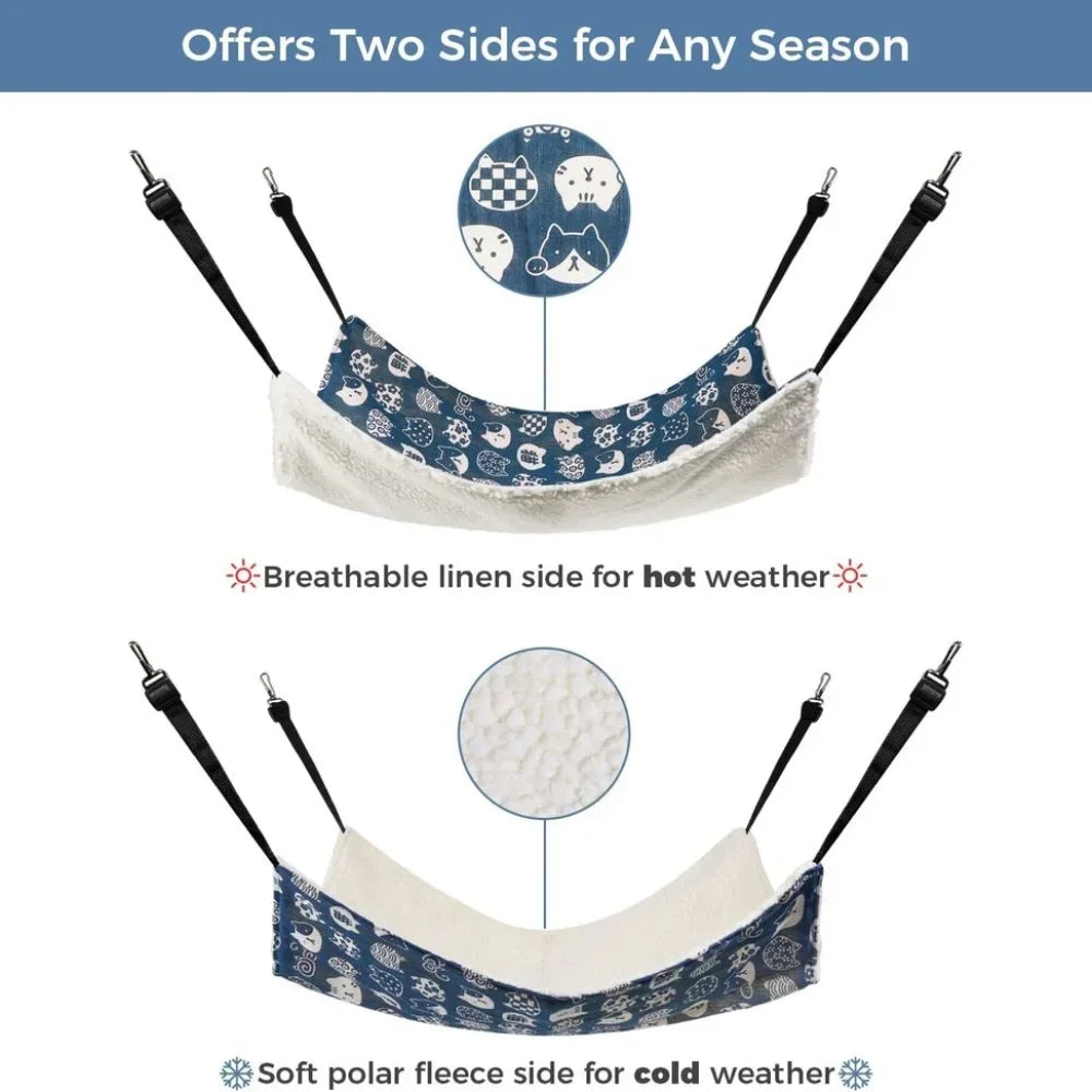 2Pcs Pet Hanging Hammock. - We Have the Goodies