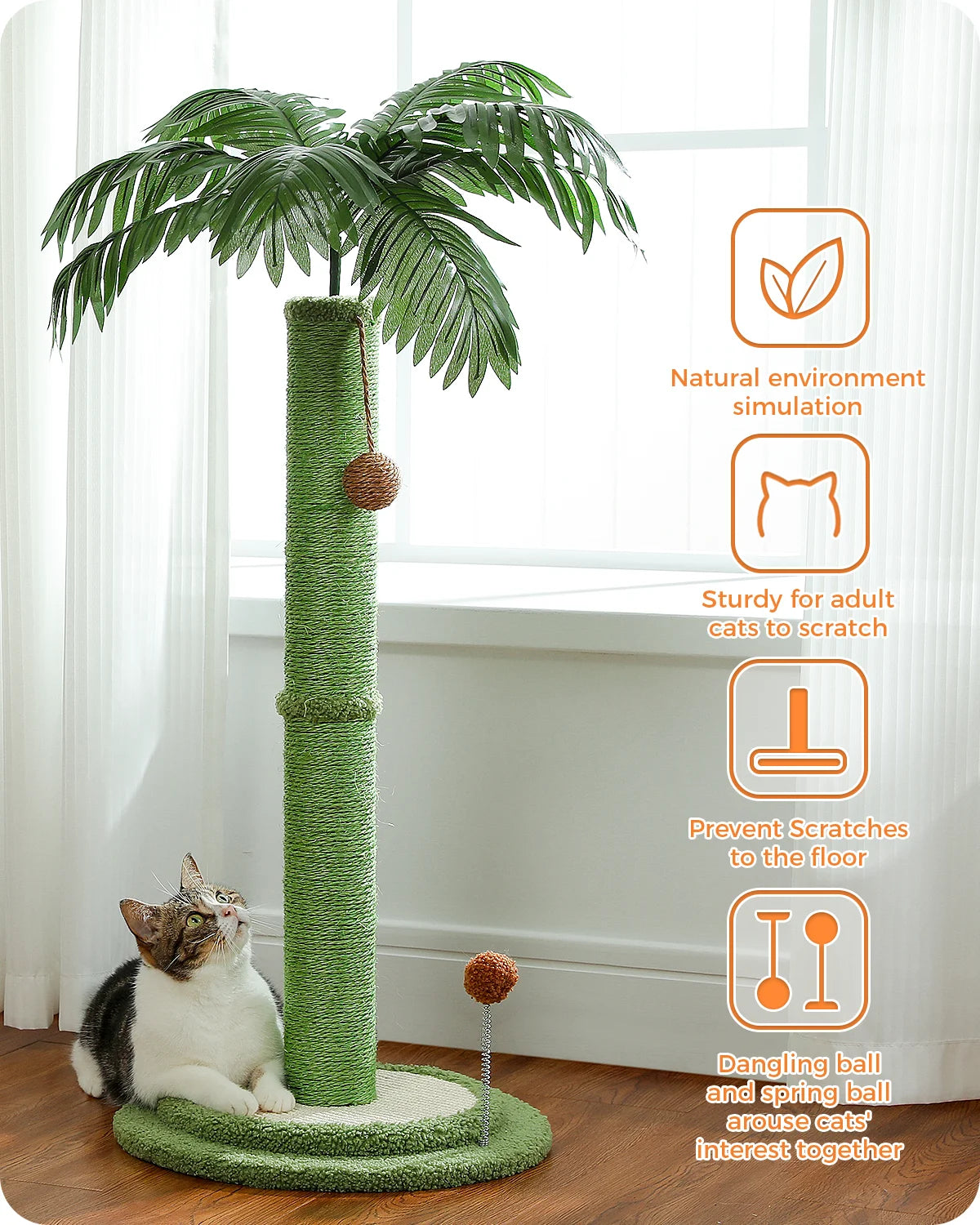 Palm tree Cat Scratching Post