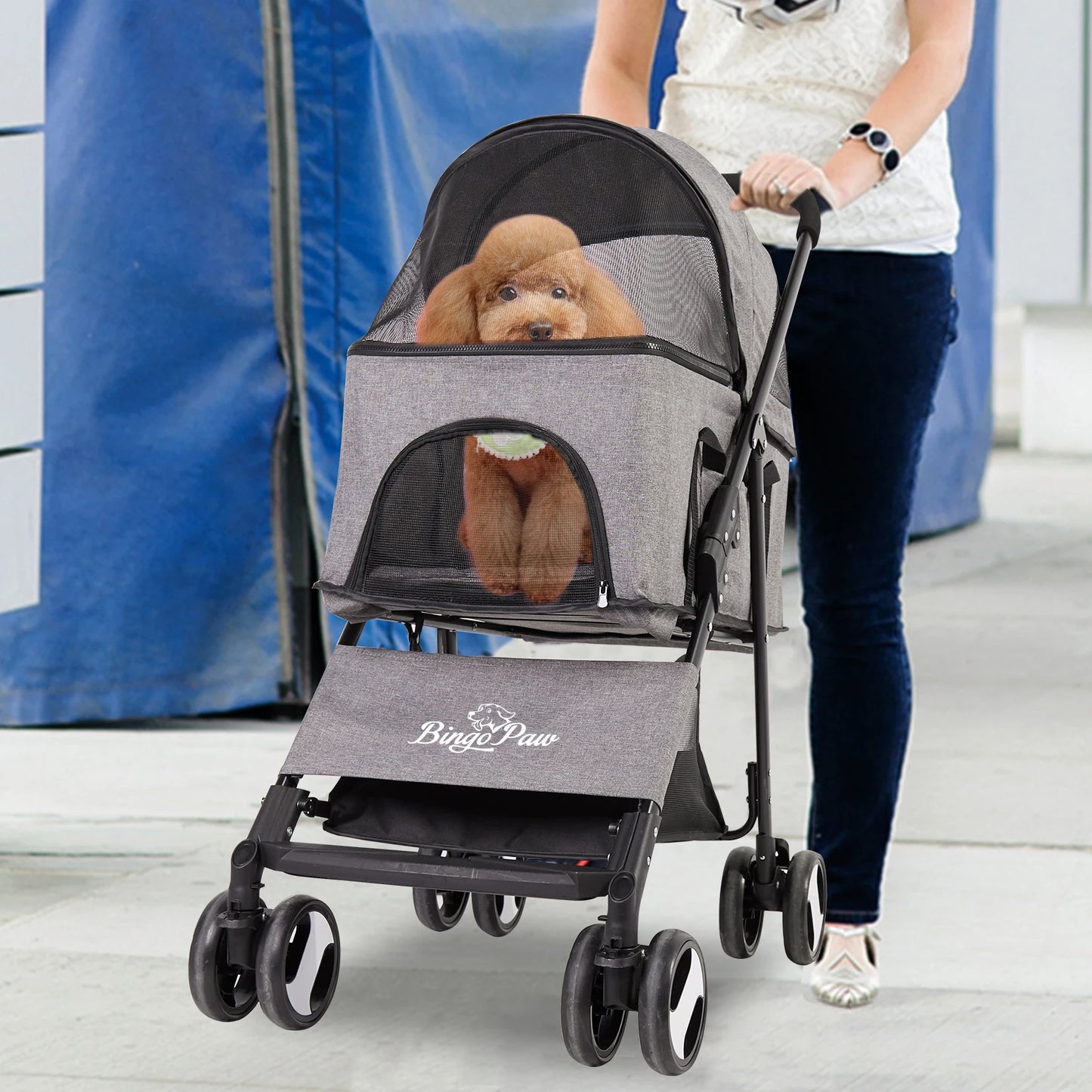 Foldable Pet Stroller - We Have the Goodies