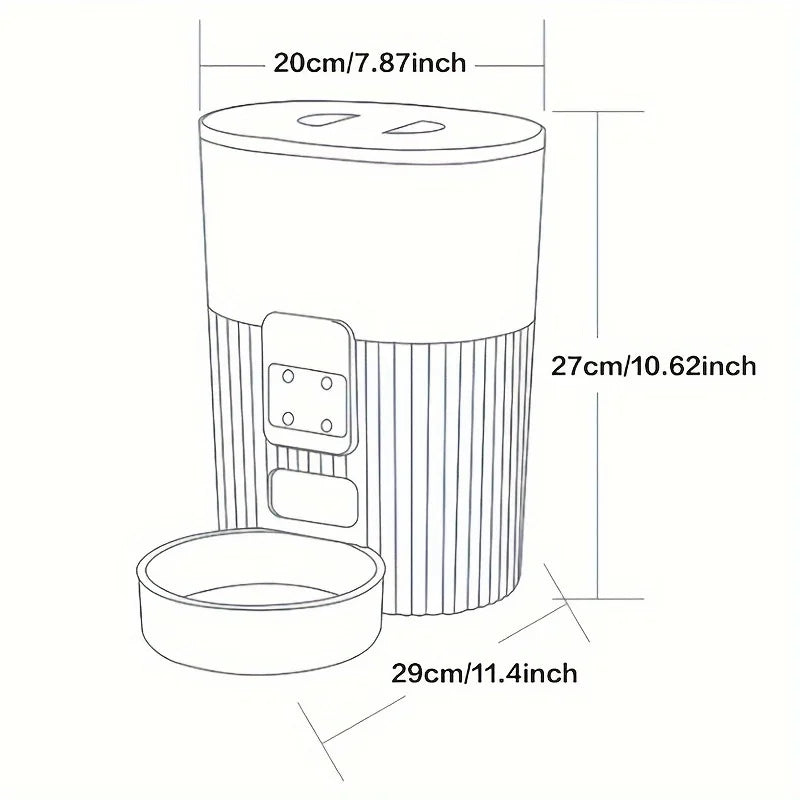 Automatic Pet food dispenser - We Have the Goodies