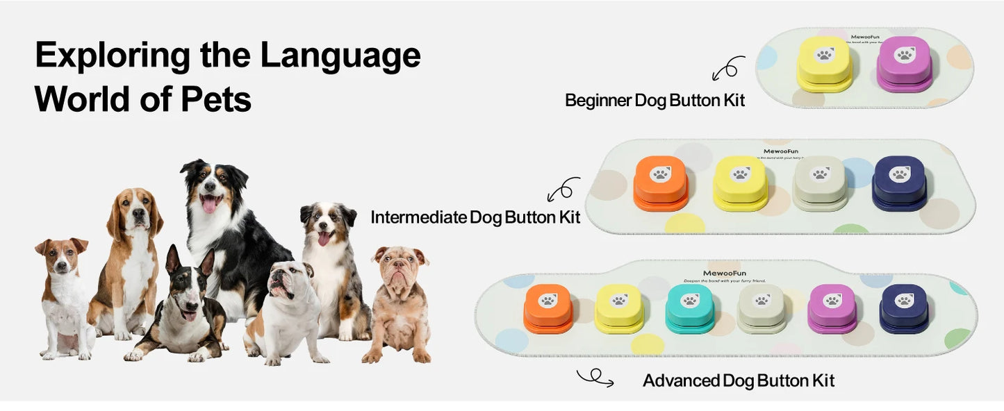 Pet Buttons with Anti-Slip Mat - We Have the Goodies