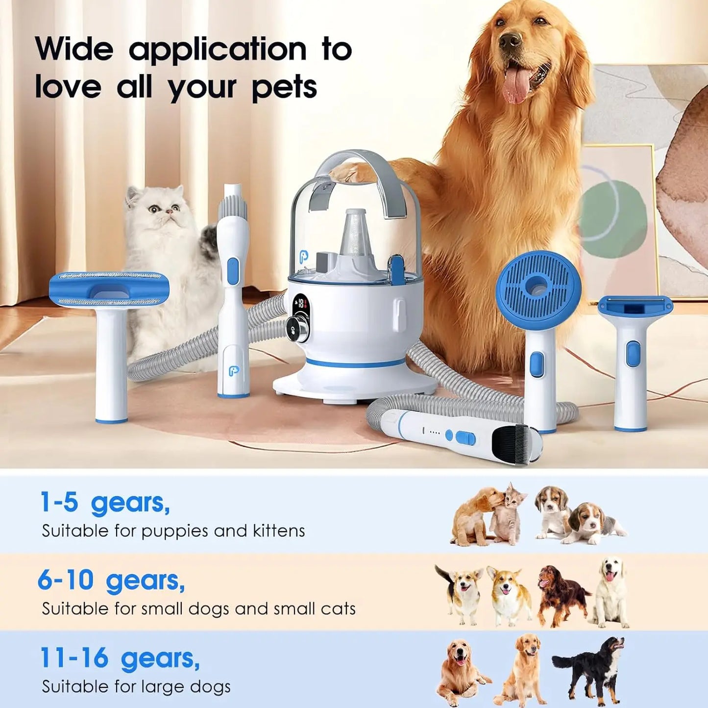 Pet Hair Grooming Vacuum - We Have the Goodies
