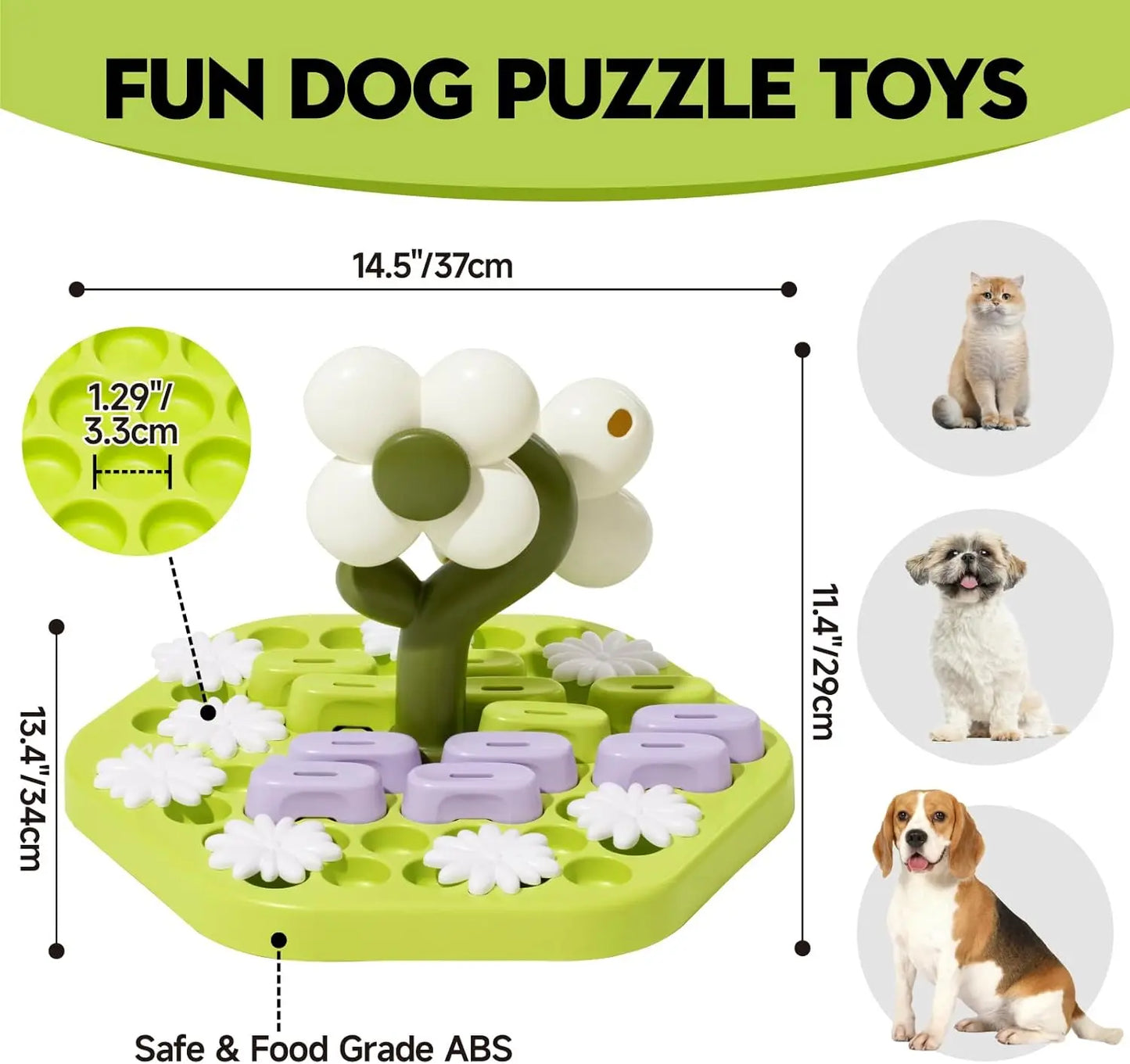Level 4 Dog Puzzle Toy - We Have the Goodies