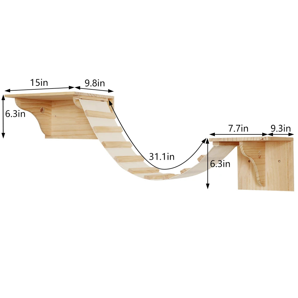 1pc Wall Mounted Cat Condo - We Have the Goodies