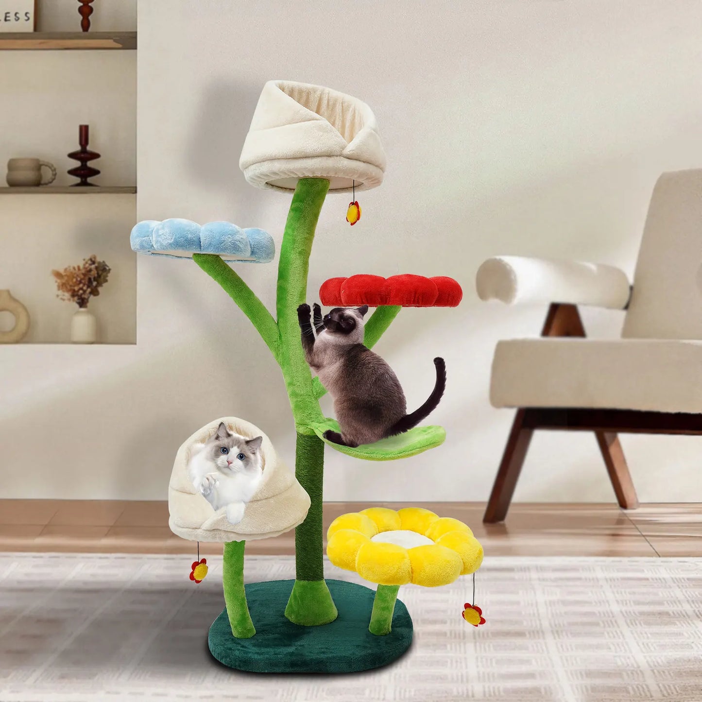 Cat Tree, Leaf-shape