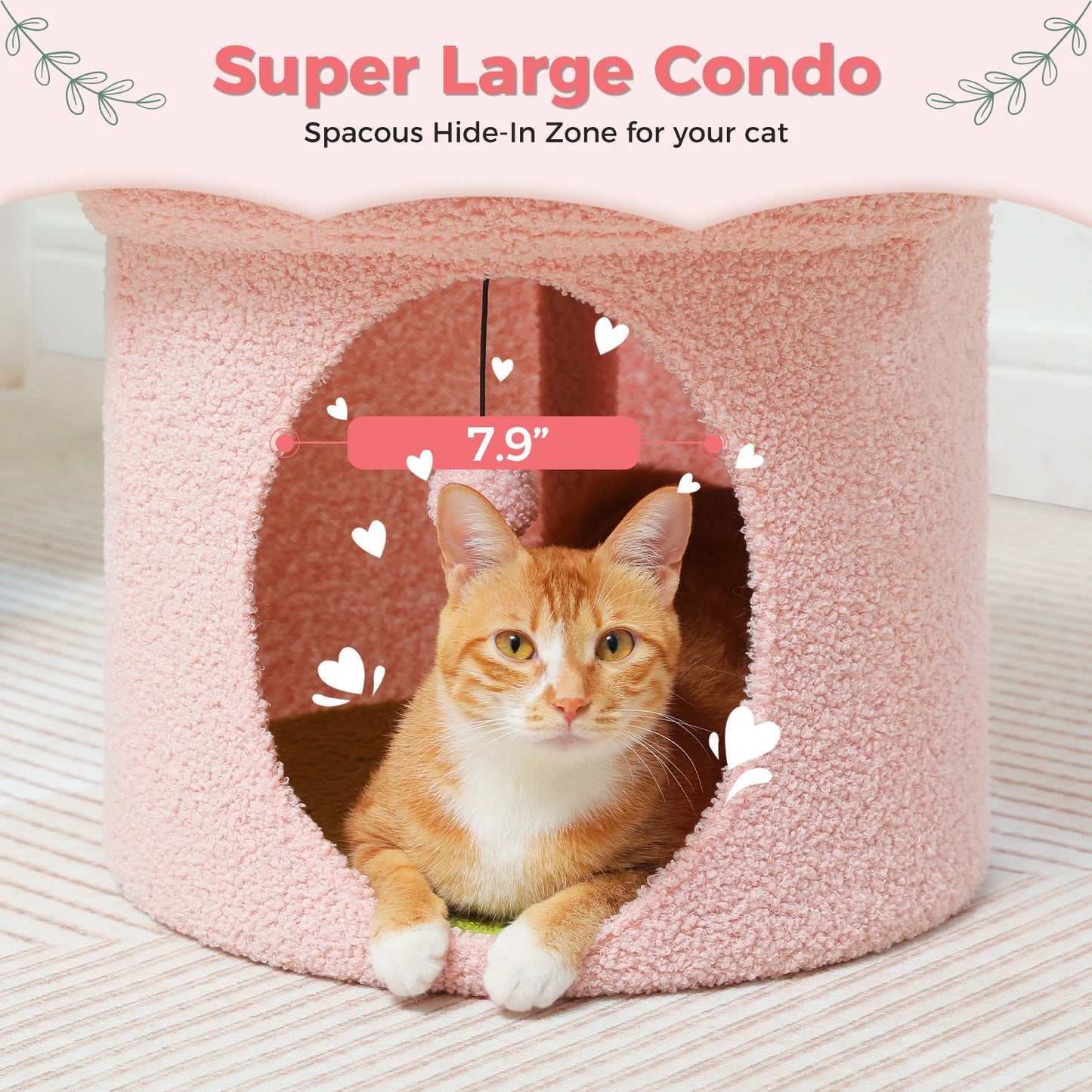 Cat Bed with removable flower bed - We Have the Goodies