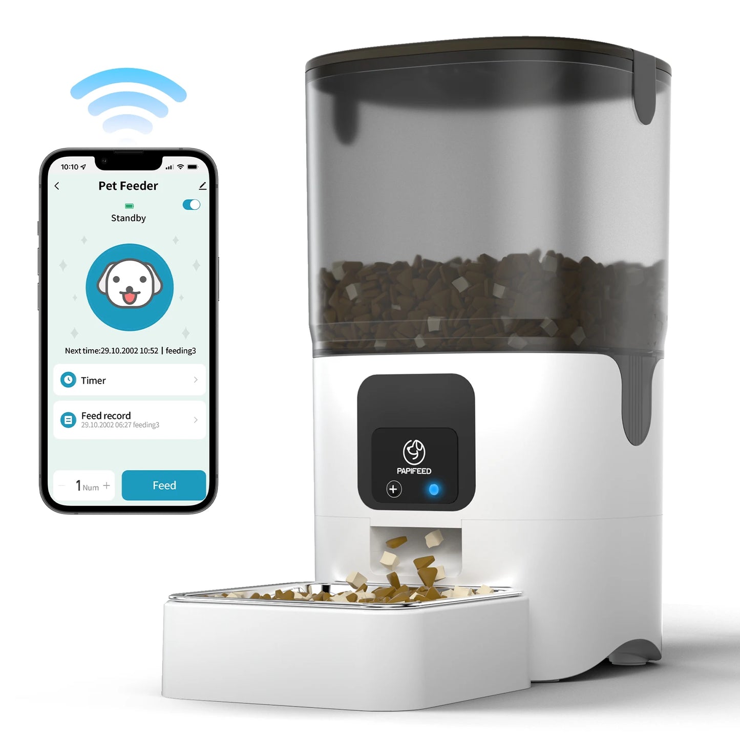 PAPIFEED Smart Automatic Pet Feeder. - We Have the Goodies