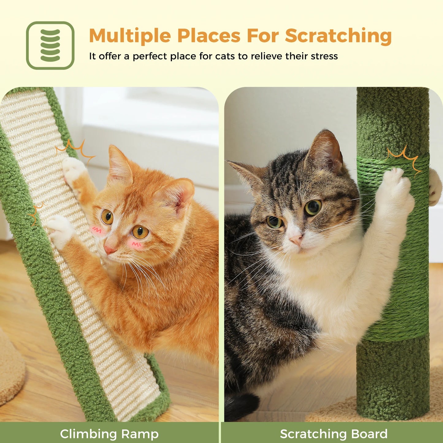 Cactus Cat Tree Multi-Level