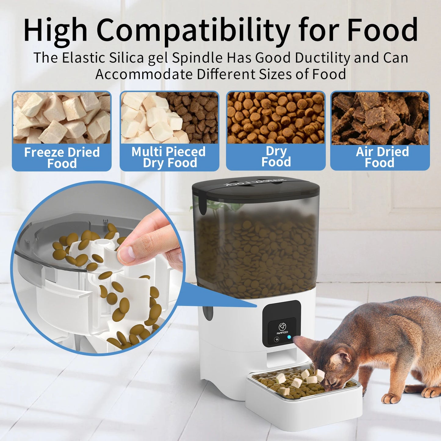 PAPIFEED Smart Automatic Pet Feeder. - We Have the Goodies