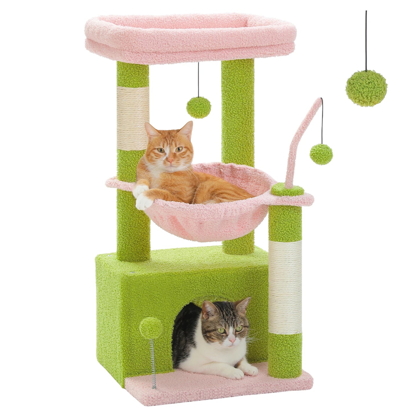Cat Tree with Deep Hammock