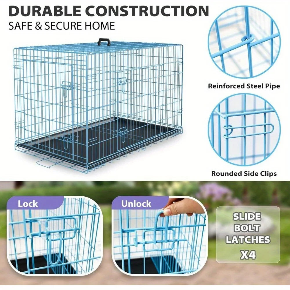 large folding dog crate - We Have the Goodies
