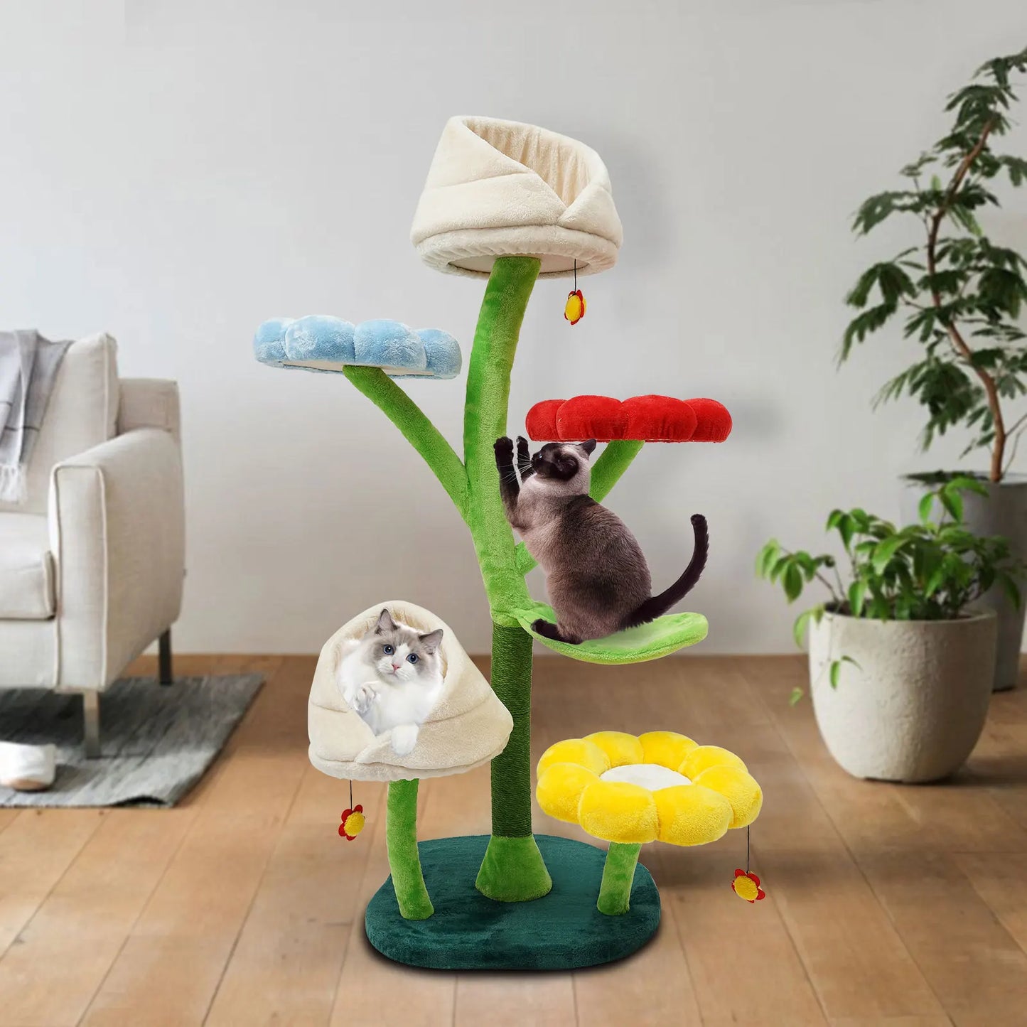 Cat Tree, Leaf-shape