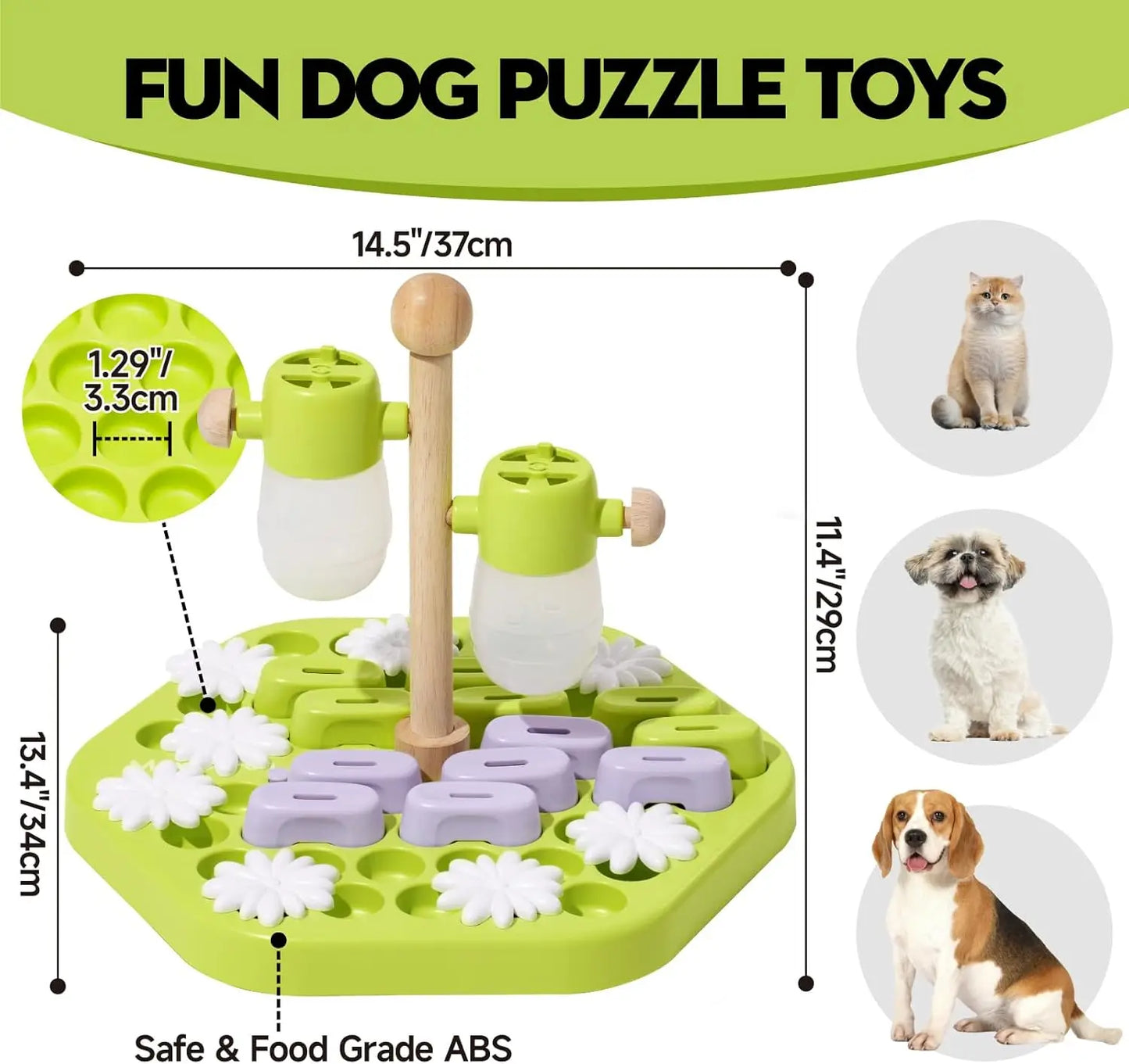 Level 4 Dog Puzzle Toy - We Have the Goodies