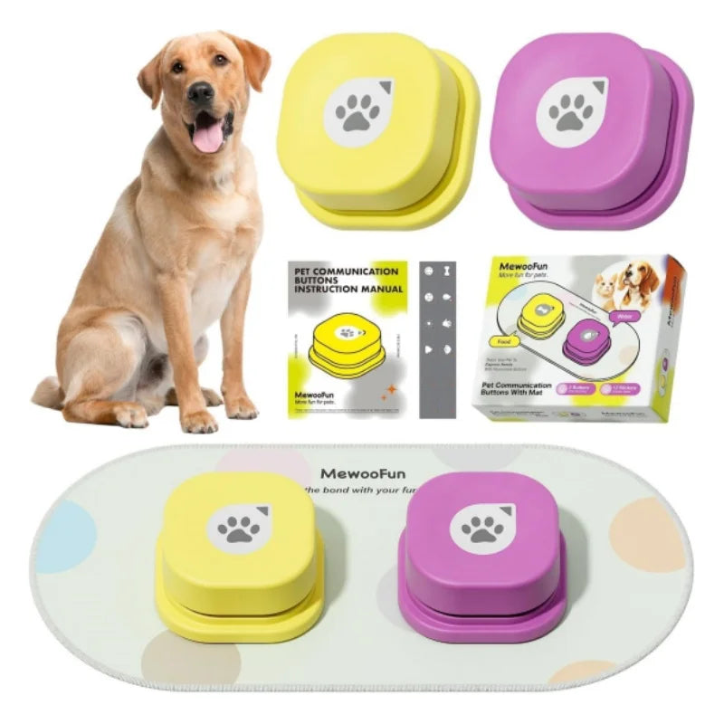 Pet Buttons with Anti-Slip Mat - We Have the Goodies