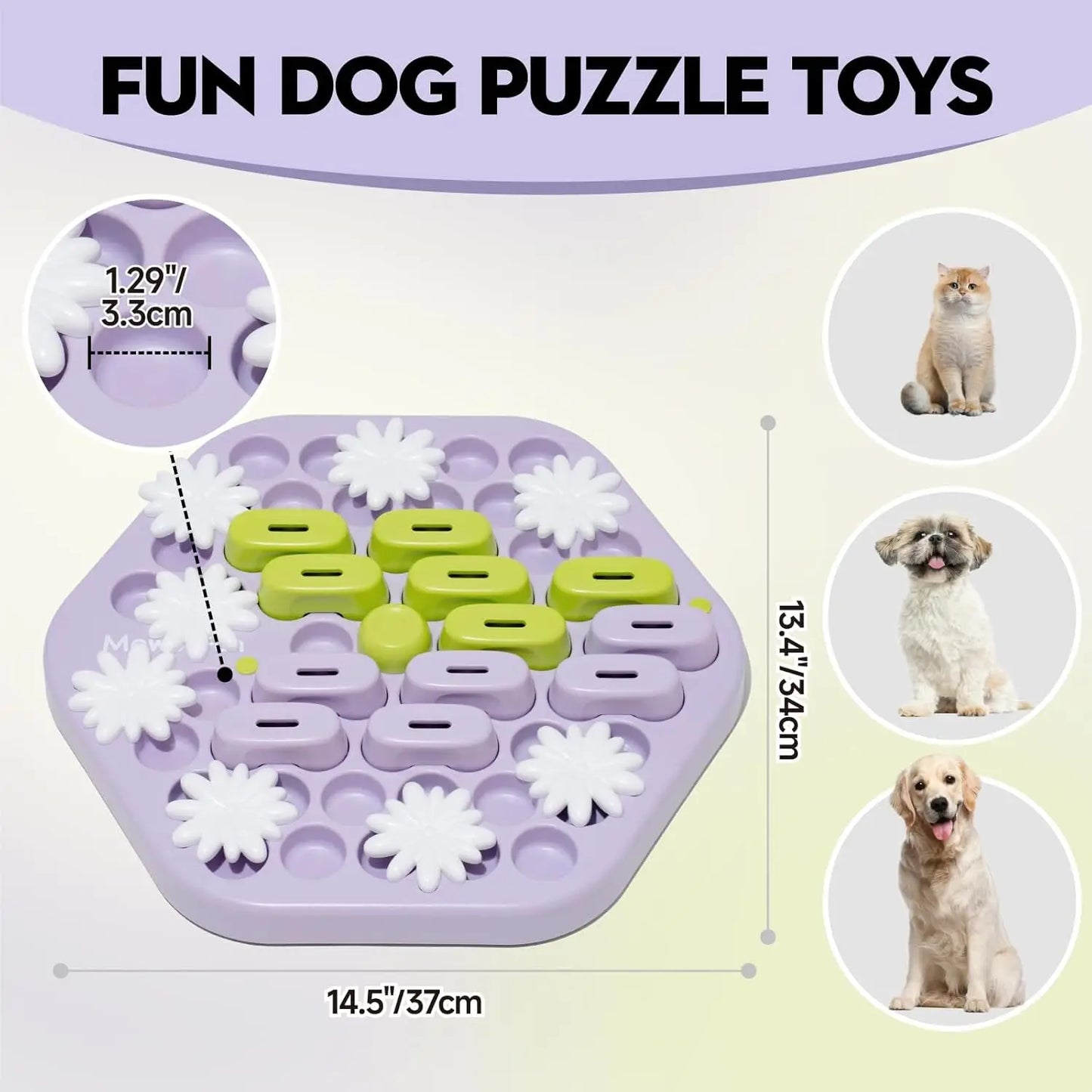 Level 4 Dog Puzzle Toy - We Have the Goodies