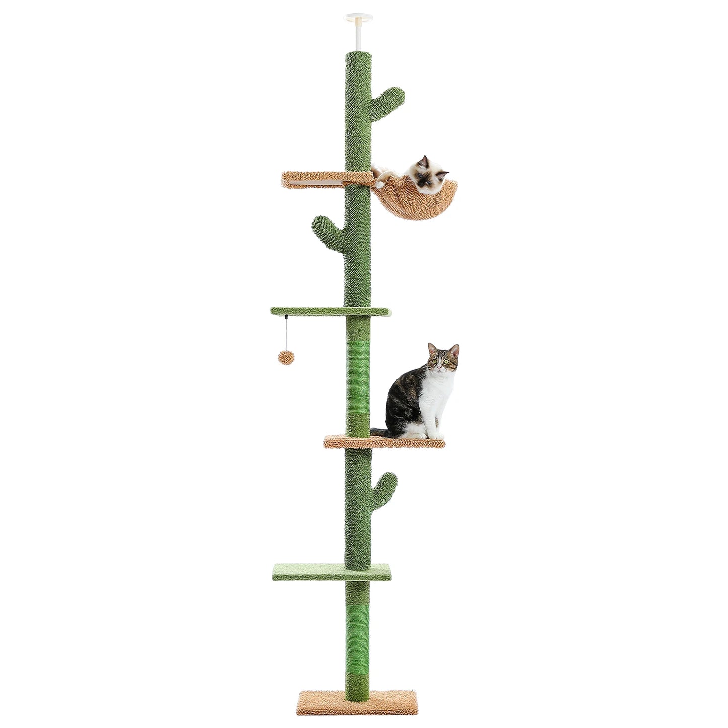 Cat Tree 5-Tier Floor to Ceiling - We Have the Goodies