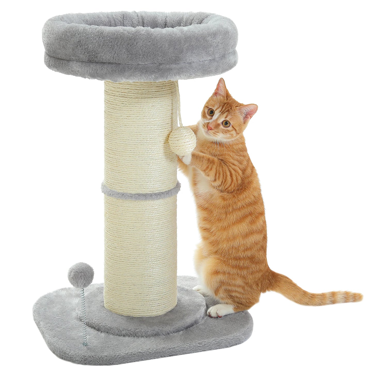Flower Cat Scratching Post with Removable Flower Bed