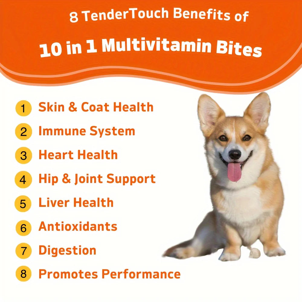Multivitamin Dog Supplement - We Have the Goodies
